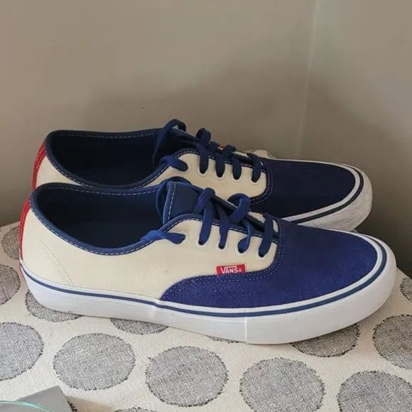 Vans Authentic Pro STV Navy Men's Sneakers Shoes Size 11