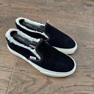 Vans Black Slip-On Cozy Hug Shoes
