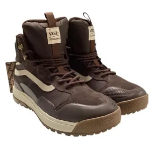 Vans Boots Men 10.5 Brown Ultrarange EXO Hi MTE 2 Suede Lace Up Rubber NEW