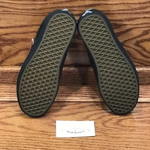 Vans Classic Slip On Black Schoph Skulls Shoes
