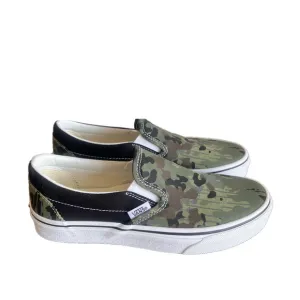 Vans Classic Slip On Camo Green Unisex Shoe Size 5.5 or 7 #471A