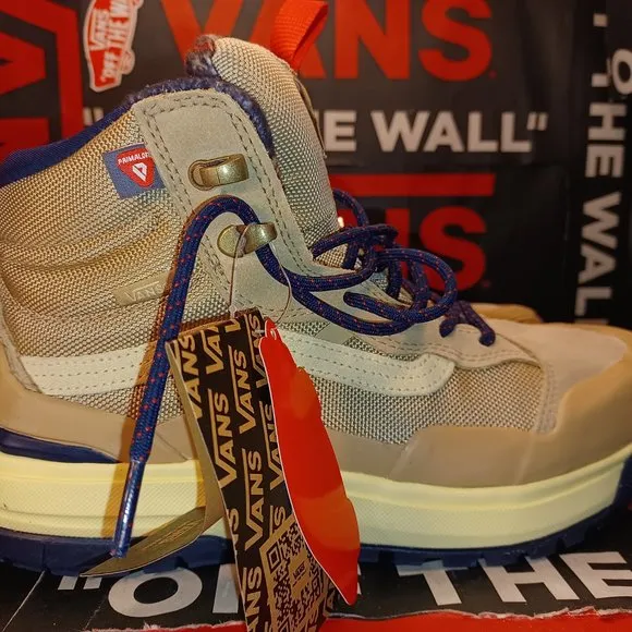 Vans Men's 8.5/Women's 10 Ultrarange Exo MTE-2 All Weather Boots Taos Taupe Blue
