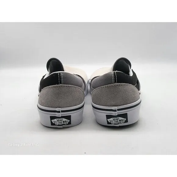 Vans Mix &amp; Match Slip-On Black True White Shoes Size Men 7 Women 8.5