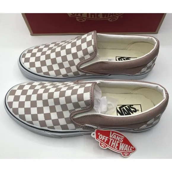 Vans Shoes Mens Size 11 OG Checkerboard Classic Slip On Off The Wall