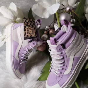 Vans Sk8-Hi MTE-2 Violet Ice Purple Marshmallow Women's Shoes New