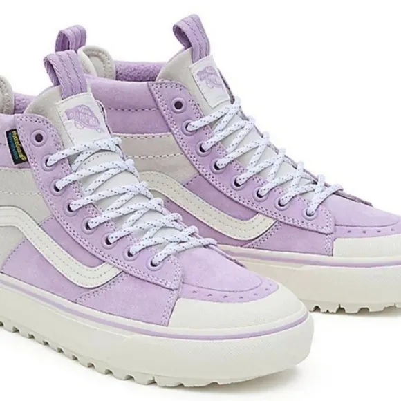 Vans Sk8-Hi MTE-2 Violet Ice Purple Marshmallow Women's Shoes New