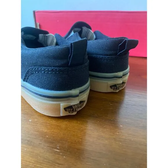 VANS Slip On Unisex Kids' Black Shoes 2.0 US Shoe