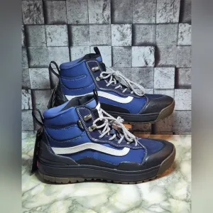 Vans Ultrarange All Weather Boots Men's Size 8.5 Women's Size 10 GORE-TEX Blue