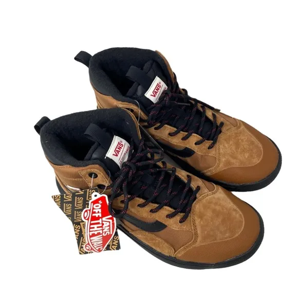 VANS UltraRange EXO Hi MTE-1 Shoes Nubuck Brown Boots Women's Size VN0A5KS5N1Z
