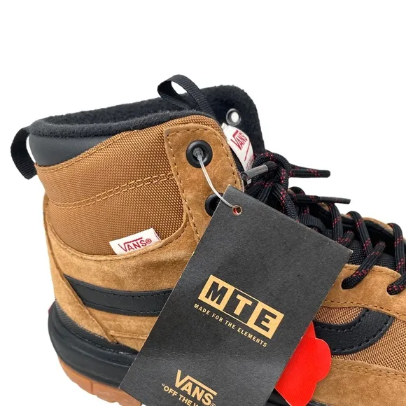 VANS UltraRange EXO Hi MTE-1 Shoes Nubuck Brown Boots Women's Size VN0A5KS5N1Z