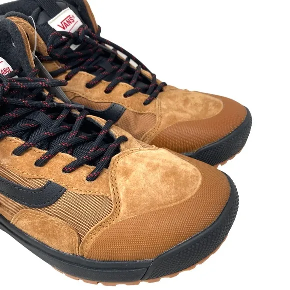 VANS UltraRange EXO Hi MTE-1 Shoes Nubuck Brown Boots Women's Size VN0A5KS5N1Z