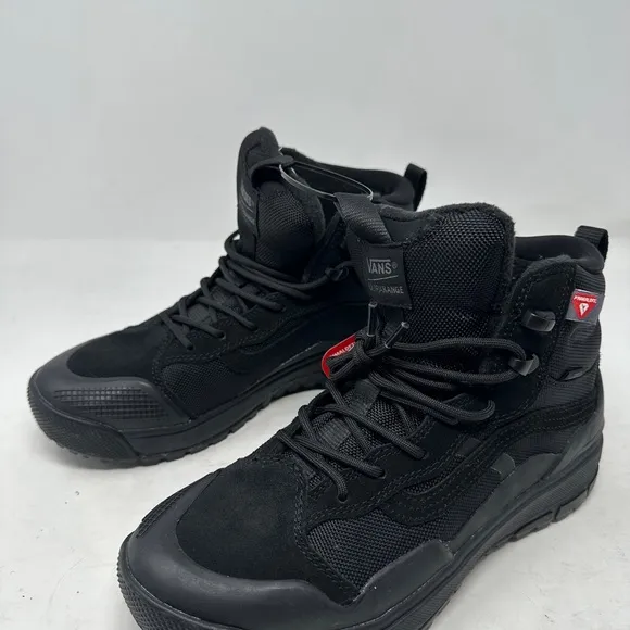 Vans UltraRange Exo Hi MTE-2 Waterproof Boots Black Black Women 8.5 (Men 7) NEW