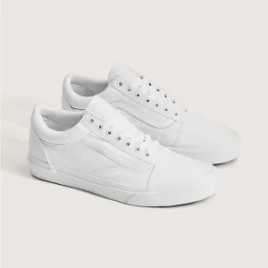 Vans White Old Skool Sneakers Classic Style