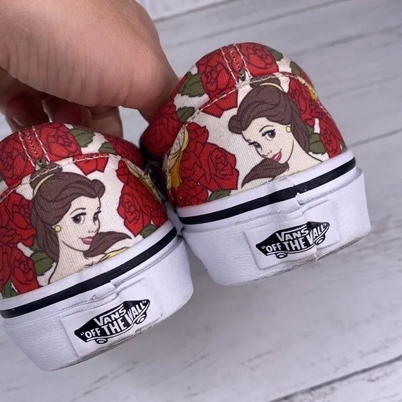 Vans x Disney Belle Classic Slip On Shoes Sneakers in Womens Size 6.5