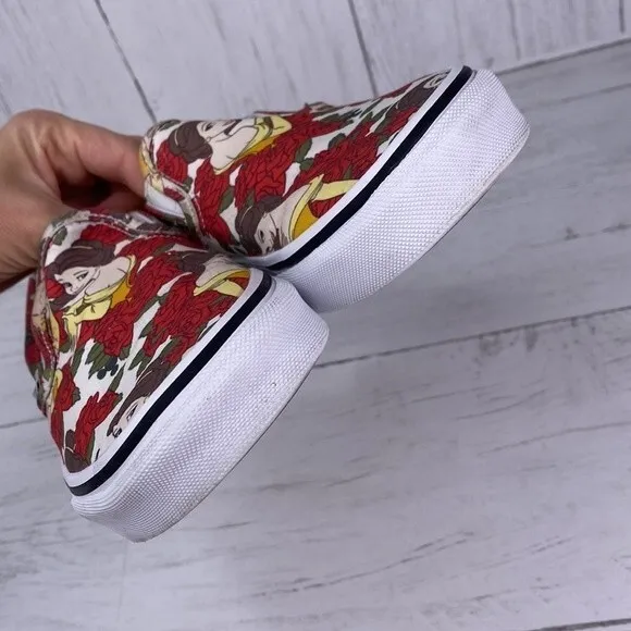 Vans x Disney Belle Classic Slip On Shoes Sneakers in Womens Size 6.5