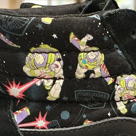 Vans x Disney Toy Story Sk8 Hi Buzz Lightyear Sneakers Limited Edition Size 6 Me