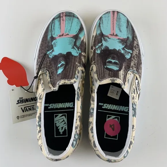 Vans x House Of Terror The Shining Classic Slip-On Shoes Mens Size 4 Women’s 5.5