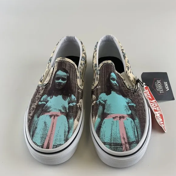 Vans x House Of Terror The Shining Classic Slip-On Shoes Mens Size 4 Women’s 5.5