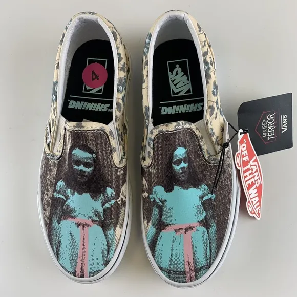 Vans x House Of Terror The Shining Classic Slip-On Shoes Mens Size 4 Women’s 5.5