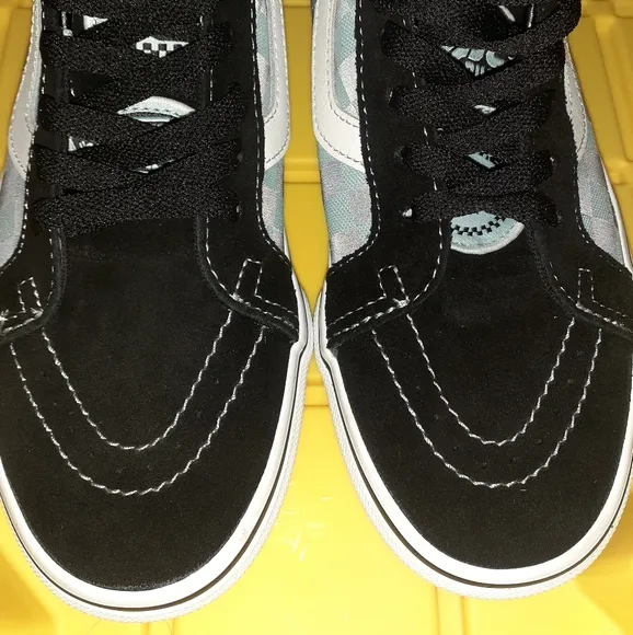 VANS X SE BIKES &quot;SK8-HI REISSUE&quot; SHOES Color: Black/Plume Size: 7.5 Mens