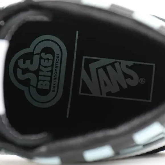 VANS X SE BIKES &quot;SK8-HI REISSUE&quot; SHOES Color: Black/Plume Size: 7.5 Mens
