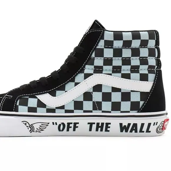 VANS X SE BIKES &quot;SK8-HI REISSUE&quot; SHOES Color: Black/Plume Size: 7.5 Mens