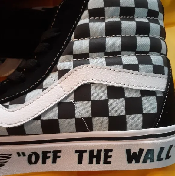 VANS X SE BIKES &quot;SK8-HI REISSUE&quot; SHOES Color: Black/Plume Size: 7.5 Mens