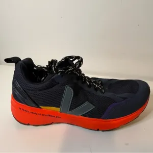 Veja Athletic Shoes - Navy and Orange