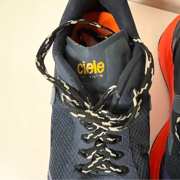 Veja Athletic Shoes - Navy and Orange