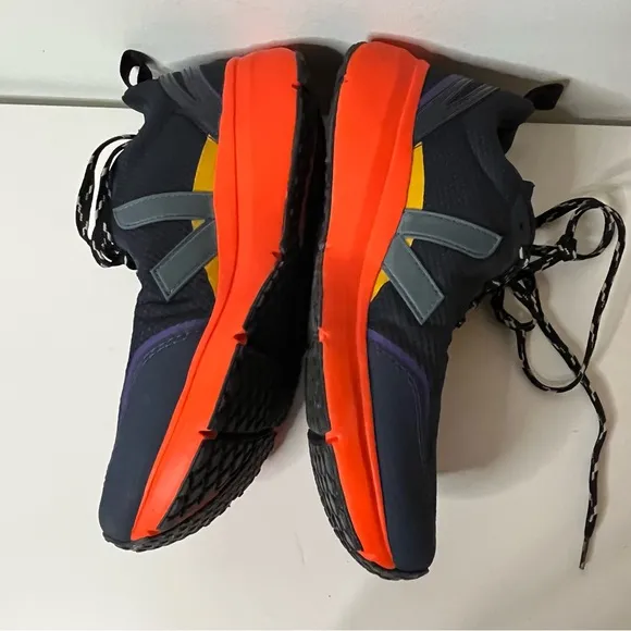 Veja Athletic Shoes - Navy and Orange