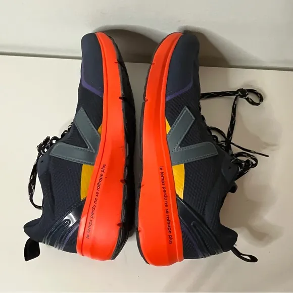 Veja Athletic Shoes - Navy and Orange