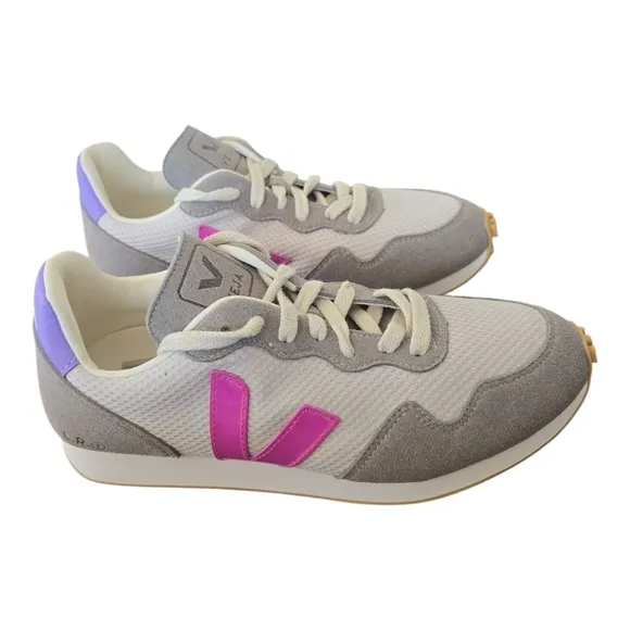 Veja W SDU REC Alveomesh Light Grey/ Ultraviolet 7 New/Like New Condition