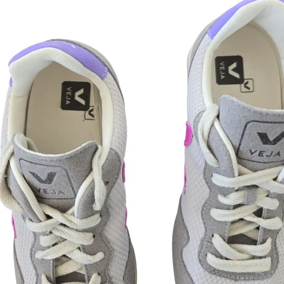 Veja W SDU REC Alveomesh Light Grey/ Ultraviolet 7 New/Like New Condition