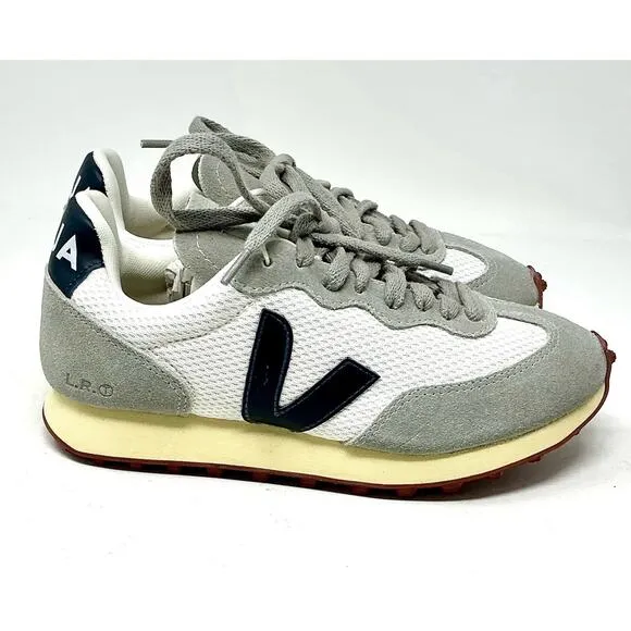 🆕Veja Womens Rio Branco Alveomesh Gray Black Sneakers Shoes NIB Size US 5