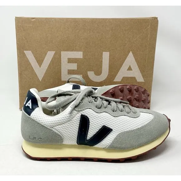 🆕Veja Womens Rio Branco Alveomesh Gray Black Sneakers Shoes NIB Size US 5