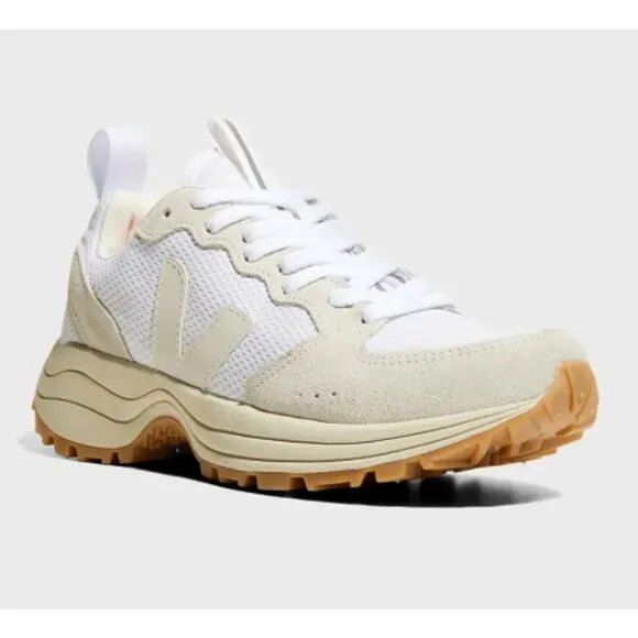 Venturi Bicolor Suede Running Sneakers Women's 9 White Natural Trainers