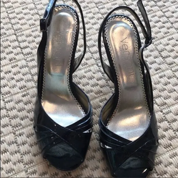 Versani Italian shoes size 7, leather. New.
