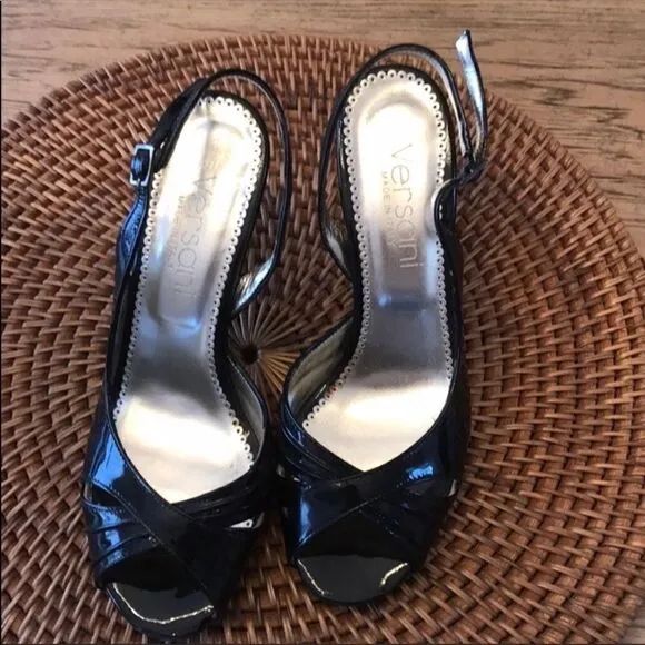 Versani Italian shoes size 7, leather. New.