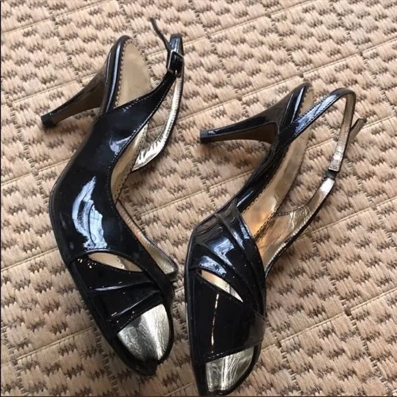 Versani Italian shoes size 7, leather. New.