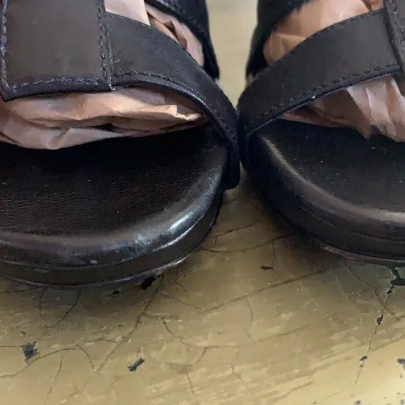 Via SPIGA Nya Black Leather Caged Bootie