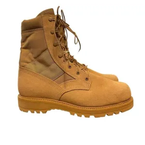 Vibram Sierra Mil-Spec Hot Weather Military Coyote Boots Size 10 NEW