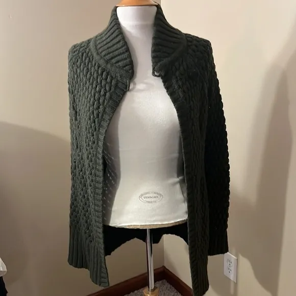 Vince Army Green Alpaca Wool Blend Sweater Sz XS