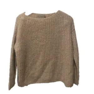 Vince beige cashmere blend sweater size ribbed knit Size XS oversized