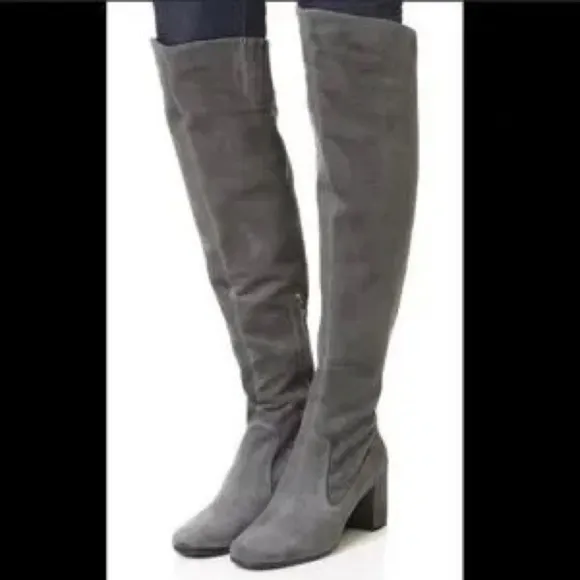 VINCE Blythe Over The Knee Suede Leather Boots in 6M NWOB