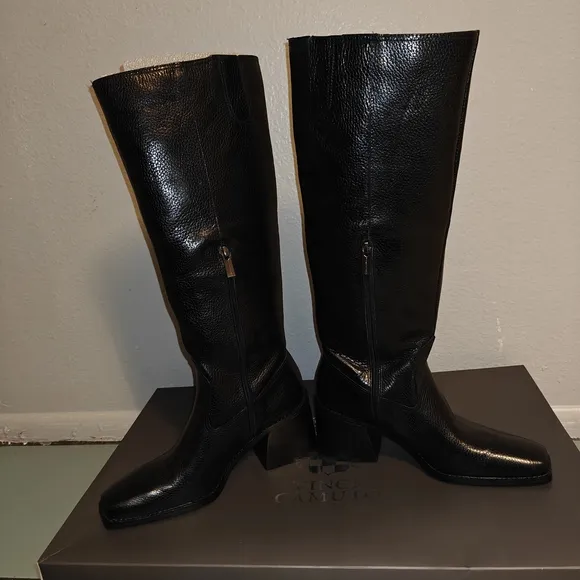 Vince Camuto Black Women's  Sangeti Boots Size Width 8M