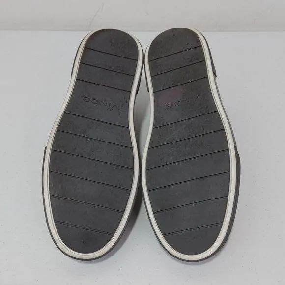 Vince Randell UNISEX Perforated Suede Leather Lining Slip-On Sneakers