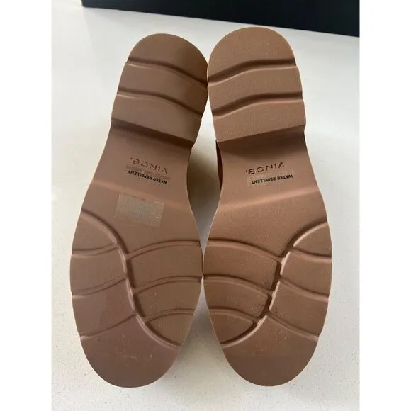 Vince Rue women's Chelsea Tan suede Ankle Boots 9.5