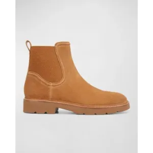 Vince Rue women's Chelsea Tan suede Ankle Boots 9.5