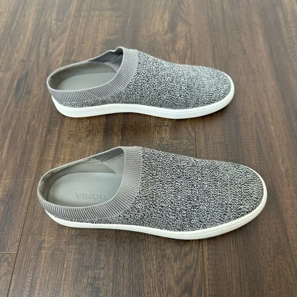 Vince Women's Shoes Ventura Fly Knit Marled Mules Stretch Sneakers
