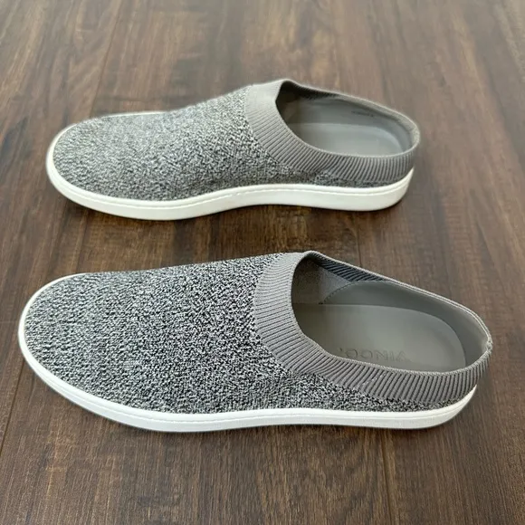 Vince Women's Shoes Ventura Fly Knit Marled Mules Stretch Sneakers